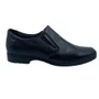 Sapato Pegada Levitech 122330 Couro Preto Social