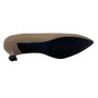 Sapato Piccadilly Scarpin Salto Baixo Nude 740016