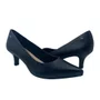 Sapato Scarpin Dakota Couro Salto Baixo Preto 9381