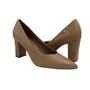 Sapato Scarpin Feminino Bottero em Couro Bege 376902