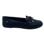 Sapato Softli Mocassim com Laço Preto 10009