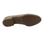 Sapato Usaflex Couro Texturizado Dourado 0400