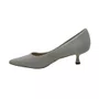 Scarpin Couro Bottero Salto Baixo Off White 377401