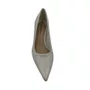 Scarpin Couro Bottero Salto Baixo Off White 377401