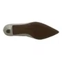 Scarpin Couro Bottero Salto Baixo Off White 377401