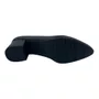 Scarpin Couro Ramarim Comfort Salto Baixo Preto 2662101