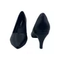 Scarpin Piccadilly Preto 745035 Salto Médio