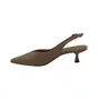 Slingback Couro Bottero Salto Baixo Nude 377424