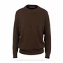 Suéter Tricot Sallo Slim Marrom 0012