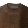 Suéter Tricot Sallo Slim Marrom 0012
