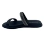 Tamanco Papete Beira Rio com Strass Preta 8488122