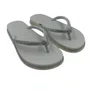 Tamanco Papete Miss Love com Brilho Off White PR159