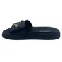 Tamanco Papete Slide Moleca com Corrente Preto 5469154