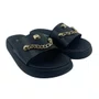 Tamanco Papete Slide Moleca com Corrente Preto 5469154