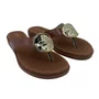 Tamanco Rasteiras Conforto Piccadilly Marrom 513030