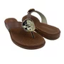 Tamanco Rasteiras Conforto Piccadilly Marrom 513030