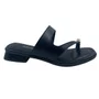 Tamanco Salto Baixo Dakota com Enfeite Preto 8874