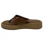 Tamanco Sua Cia Flat Form Marrom 4cm 16757
