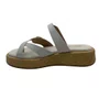 Tamanco Sua Cia Flat Form Off White 4cm 16754