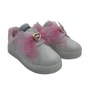 Tênis Bebê Pisca-Pisca Mini Sua Cia com Laço Branco 00731