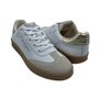 Tênis Bottero Sneakers Couro Branco com Dourado 364905