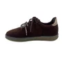 Tênis Casual Feminino Offline Camurça Marrom 24360