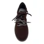 Tênis Casual Feminino Offline Camurça Marrom 24360