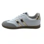 Tênis Casual Sua Cia Street Branco com Dourado 16327