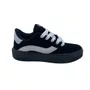 Tênis Infantil Batatinha Preto e Branco 2011 Camurça Menino