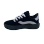 Tênis Infantil Batatinha Preto e Branco 2011 Camurça Menino