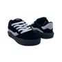 Tênis Infantil Batatinha Preto e Branco 2011 Camurça Menino