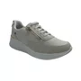 Tênis Kolosh Off White 3984 Anabela K-Soft Zíper
