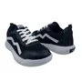 Tênis Mini Sua Cia Preto e Branco 52203 EVA Tecido