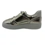 Tênis Piccadilly Casual Sneakers Calce Fácil Dourado 910004
