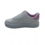 Tênis Pink Cats Casual Flatform Calce Fácil Branco 5152